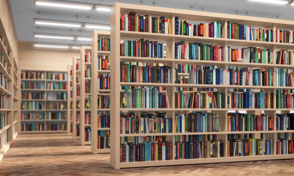 10 bibliotekų Kaune: išsamus gidas skaitytojam 1 bibliotekos tatalpa su lentynom ir knygom
